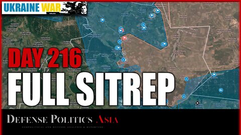 [ Ukraine SITREP ] Day 216 (27/9): Ukraine achieved tactical encirclement of Lyman; Referendum over