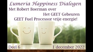 Happiness Dialogen deel 6 - Robert Boerman en de GEET Fuel Processor