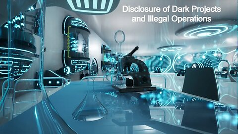 Disclosure of Dark Projects and Illegal Operations on Earth and Off Planet