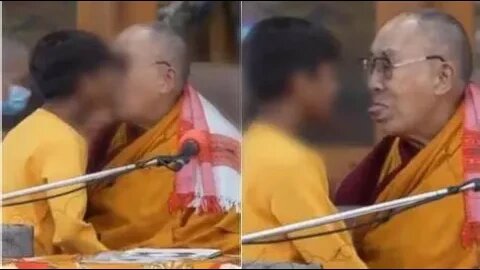 WRONG IS WRONG. DALAI LAMA CAUSES OUTRAGE Made with Clipchamp