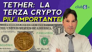 TETHER (USDT)... COS'È e COME FUNZIONA la stablecoin e terza crypto più grande | Spiegazione