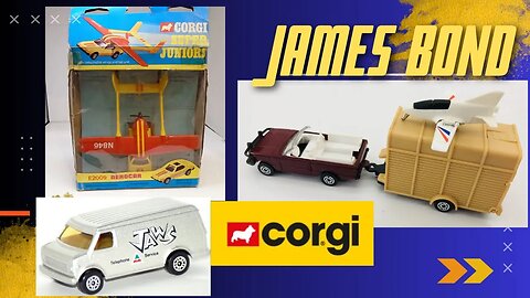 Finding My Grail Corgi Juniors James Bond Die Cast Cars
