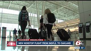 Southwest offers new nonstop flight from Indianapolis to Oakland