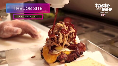 Create custom-stuffed burgers at The Job Site in St. Pete | Taste and See Tampa Bay