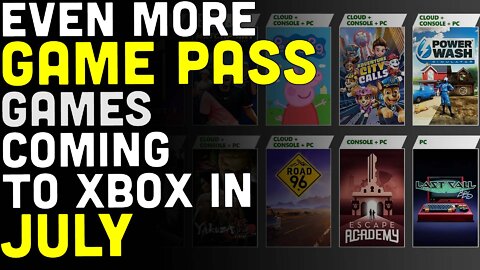 12 New Games Added To Game Pass In JULY // Latest Xbox Game Pass Update