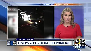 Truck pulled out of Lake Pleasant after child hits gear shifter