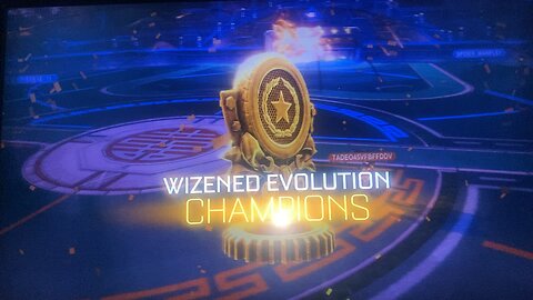 Rocket league Tournament win