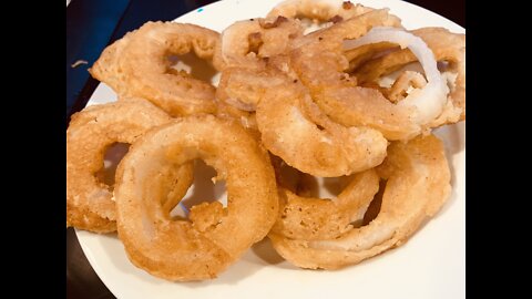 Beer-Battered Onion Rings Recipe