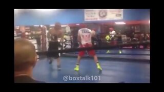 Teofimo Lopez vs Janelson Figueroa Sparring