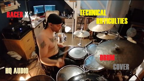 Racer X - Technical Difficulties [ShyDrummerInKilt Drum Cover]