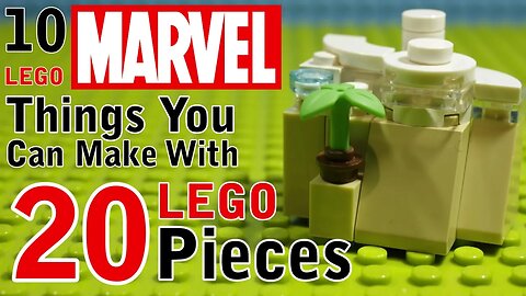 10 Marvel things You Can Make With 20 Lego Pieces