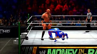 WWE 2K14 Gameplay The Rock vs Rey Mysterio