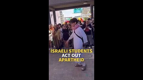 ISRAELI STUDENTS ACT OUT APARTHEID