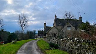 COTSWOLDS, English Village *Early Morning Winter Walk*