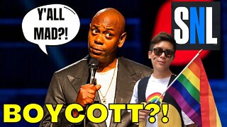 Dave Chappelle Will HOST Saturday Night Live & The WOKE SNL Writers Are FURIOUS & May BOYCOTT!