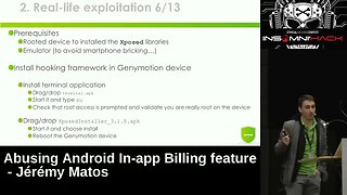 Abusing Android In app Billing feature Jérémy Matos