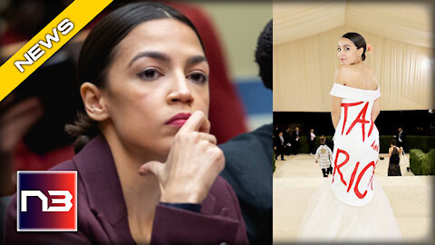 OOPSIE! AOC Gets EVEN More BAD NEWS After Her Political Stunt At The Met Gala