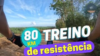 TREINO DE RESISTÊNCIA - 80 KM - BIKES E TRILHAS