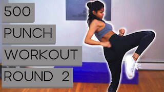 Cardio Kickboxing Home Workout(ROUND 2)