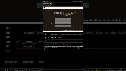 ChatGPT codes Minecraft in Python
