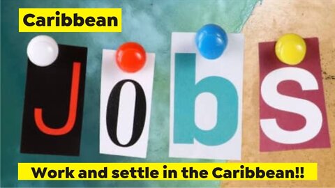 CARIBBEAN JOBS-Competitive Compensation- Take the opportunity of a lifetime !!