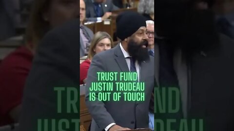 trust fund Justin Trudeau is out of touch #shorts