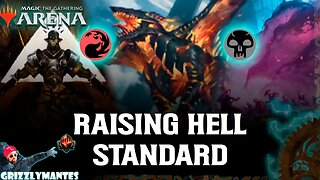 🔴🔥⚫RAISING HELL⚫🔥🔴|| Phyrexia: All Will Be One || [MTG Arena] Bo1 MYTHIC Rakdos Ranked Standard Deck