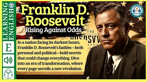 Learn English Through story Level 3 🔥English Stories 🔥 Franklin D. Roosevelt: Rising Against Odds