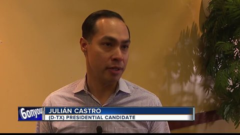Democratic presidential candidate Julián Castro visits Boise