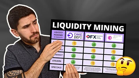 Liquidity Mining bei Cake vs. DFX vs. Light Wallet | Der Vergleich 💡