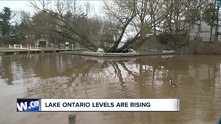 Lake Ontario water levels are rising