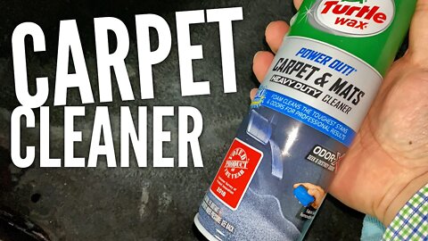 Turtle Wax Power Out! Carpet and Mats Cleaner Review