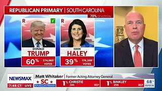 Matt Whitaker on Vote for America 2024: South Carolina Presidential Primary - NewsmaxTV 02.24.2024