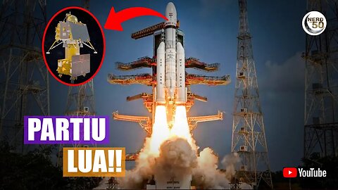 CHANDRAYAAN 3 É LANÇADA COM SUCESSO RUMO A LUA