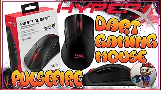 🖥️🖱️ BEST WIRELESS GAMING MOUSE? || PULSEFIRE DART Wireless Mouse RGB || HyperX || 4P5Q4AA 👽🤖