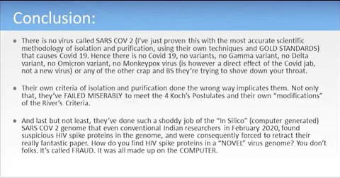 THE SCAMDEMIC: COVID VIRUS HAS NEVER EXISTED!!!