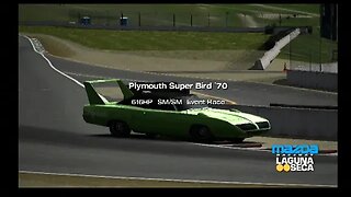Gran Turismo 4 Walkthrough Part 43 Stars and Stripes! Laguna Seca! Race 1! Plymouth Superbird!