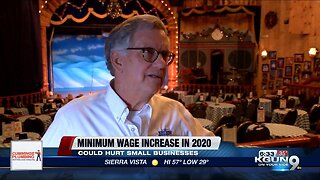 Minimum wage increase will impact small businesses