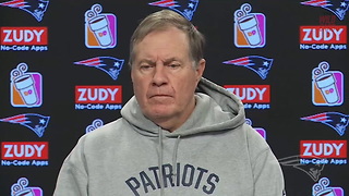 Watch Bill Belichick Respond To Tom Brady's Injury