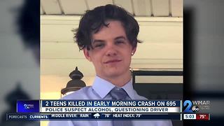 Two Reisterstown teens killed in late night I-695 Beltway crash