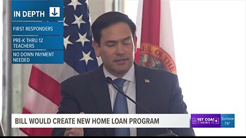 Sen Rubio & Rep Rutherford Work to Make it Easier for Police, Firefighters, Teachers to Buy a Home