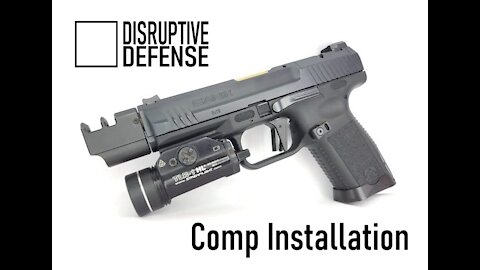 Disruptive Defense Canik Compensator Comp Installation