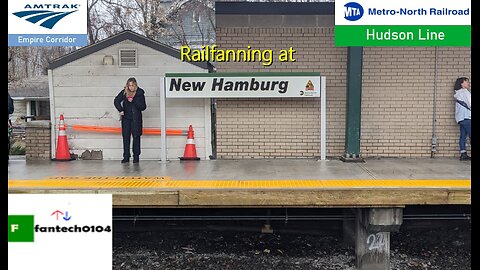 Railfanning the Metro North Hudson Line & Amtrak Empire Corridor at New Hamburg!