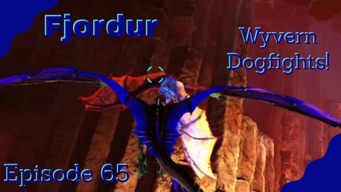 Fire Wyverns vs. Ember Wyvern: Dogfights and Eggs! ARK Fjordur - Episode 65