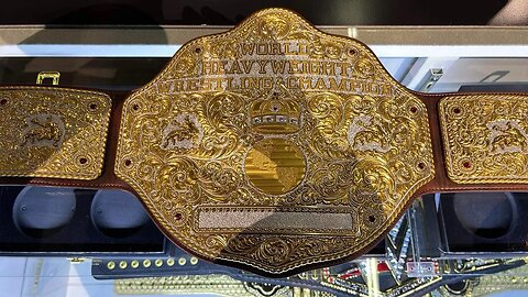 3 Brand New Replica Belts Revealed At The WrestleMania Superstore!