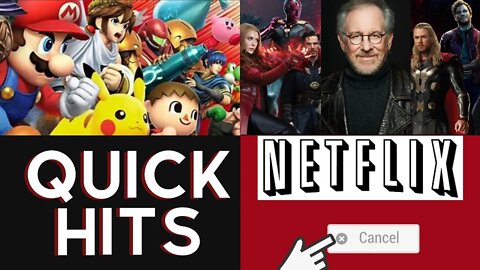 Random Rants: QUICK HITS - Nintendo Pictures Co, Netflix In Danger, Spielberg Directing Fantastic 4?