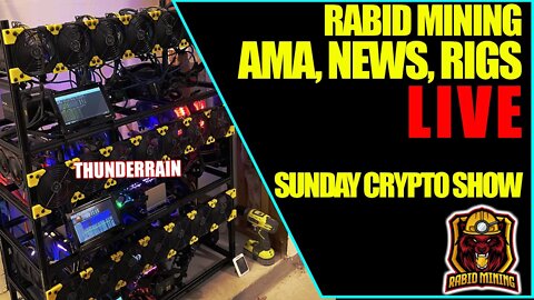 Rabid Mining LIVE | CPU Mining | GPU Mining | ASIC Mining | Rig Pics