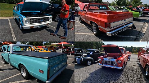 07/01/23 Independence Day Car Show in Dawsonville GA - Chevrolet Trucks
