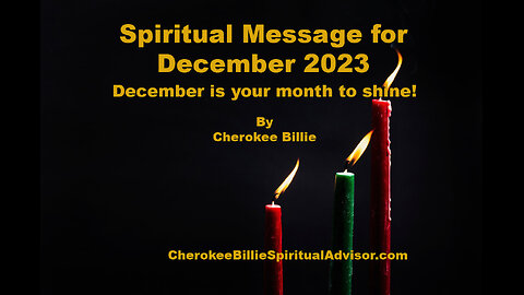 Spiritual Message for December 2023