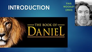 Introduction to the prophetic book of Daniel